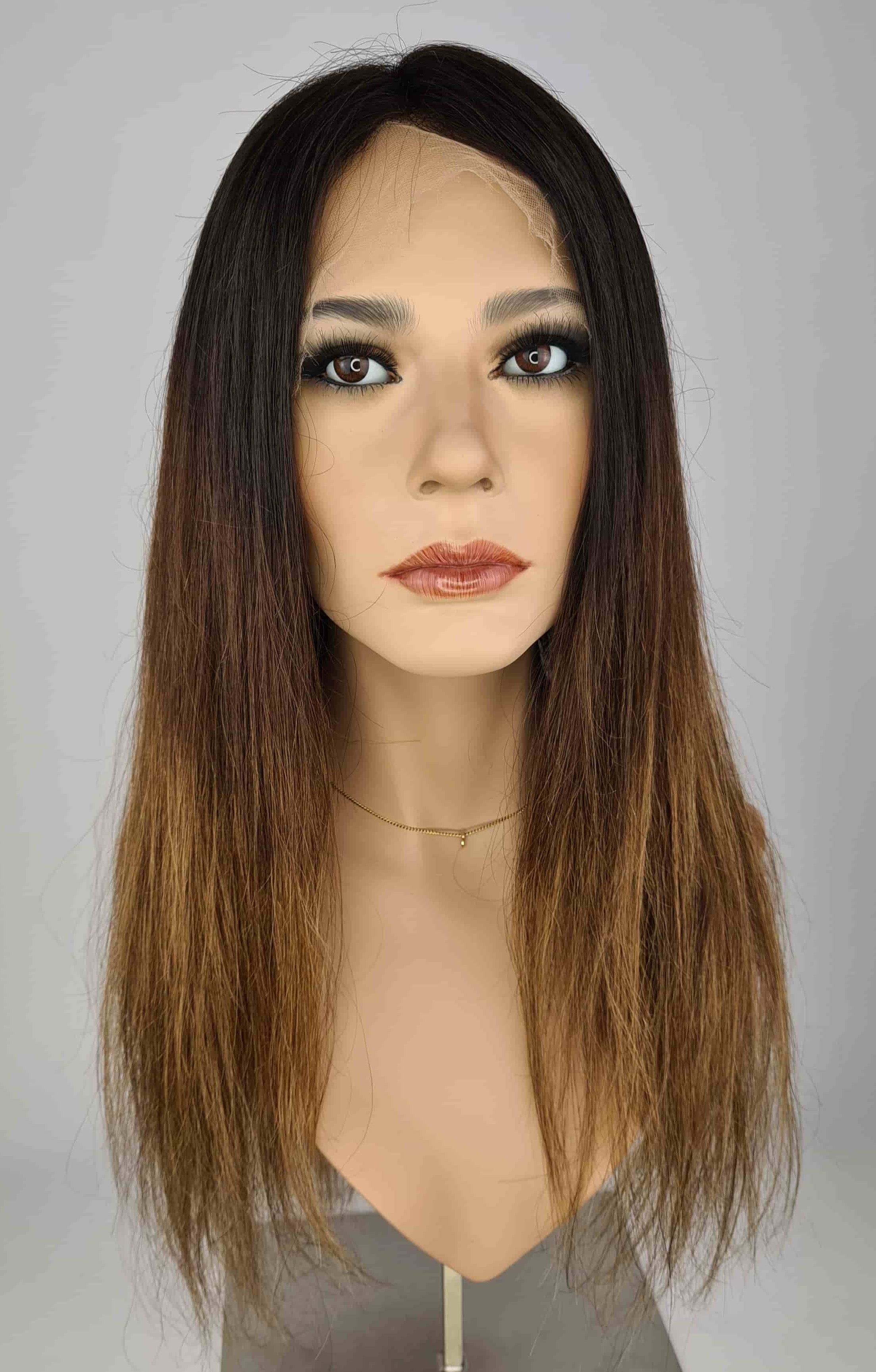 Human hair wig - model EMINA