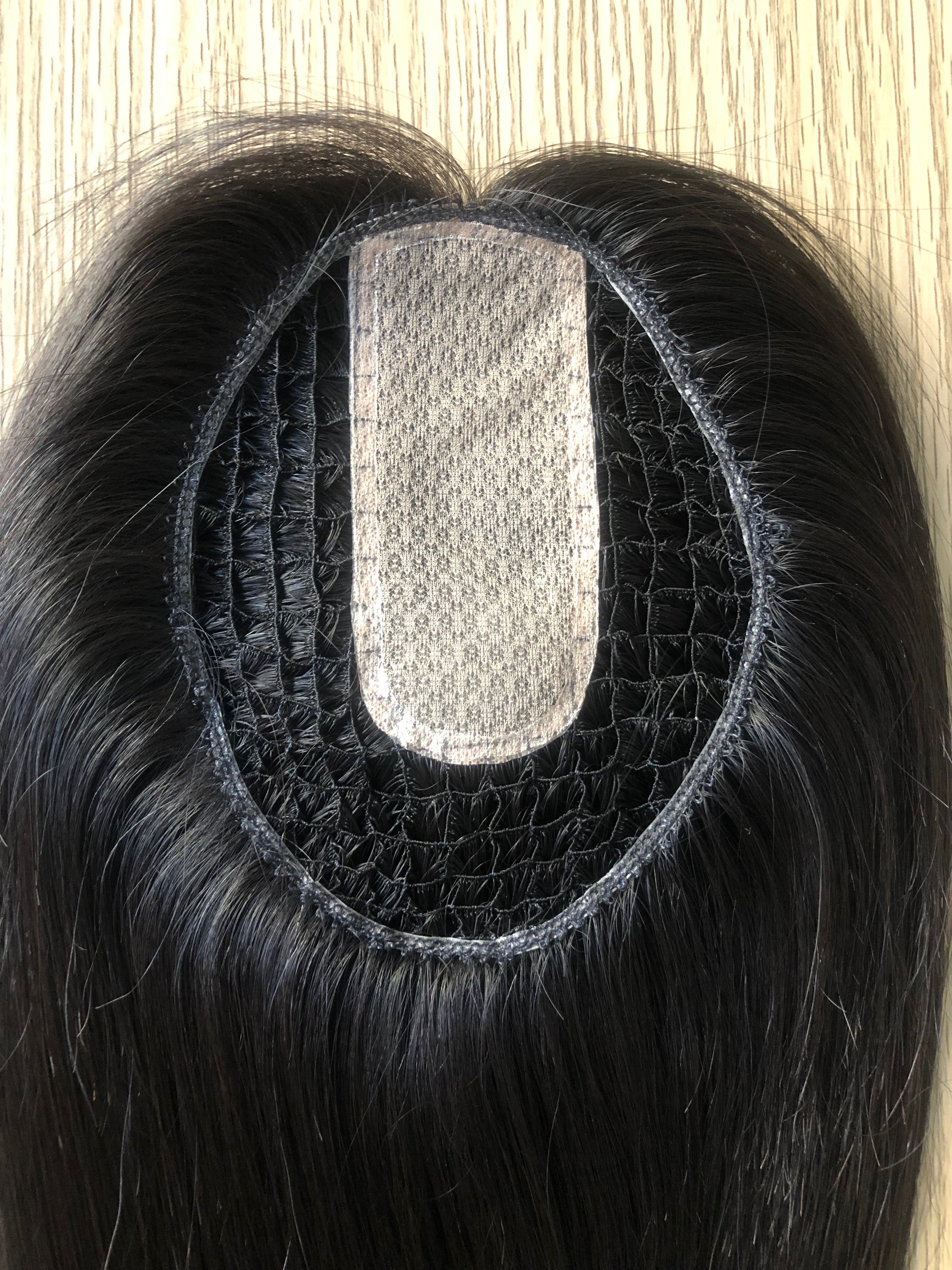 Hair integration black made of human hair